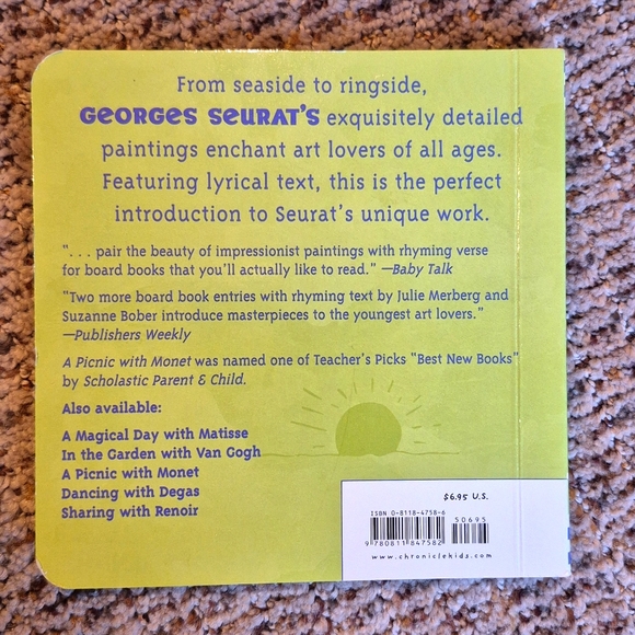 Chronicle Books ,George's Seurats paintings, with rhyming verses - Picture 2 of 4